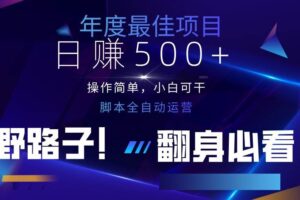 （14335期）云机全自动答题日赚500+，轻松实现睡后收益，操作简单，2025最新野路子…