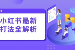 （15017期）小红书最新打法线下课：笔记生产+评论运营，打造标准化流量增长引擎