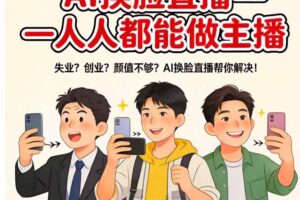 （17719期）AI换脸直播，人人都能做主播